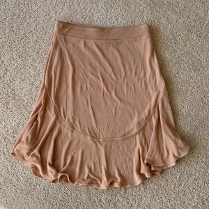 Zara nude skirt SM